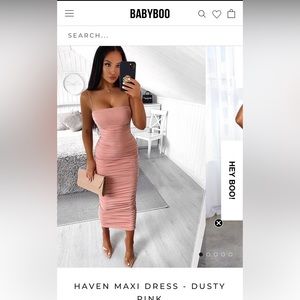 Babyboo fashion pink dress brand new with tags